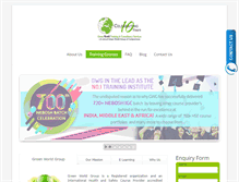 Tablet Screenshot of greenwgroup.org